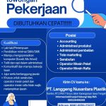Lowongan PT Langgeng Nusantara Plastik