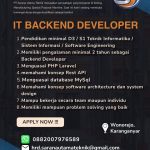Lowongan PT Sarana Utama Teknik