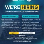 Lowongan PART TIME DOCTOR AL AZHAR IIBS